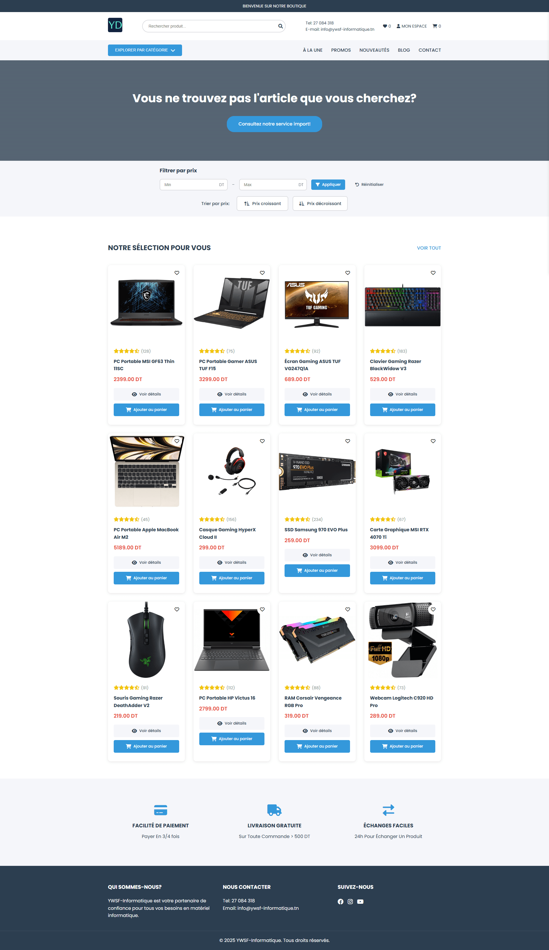 E-commerce Website DEMO